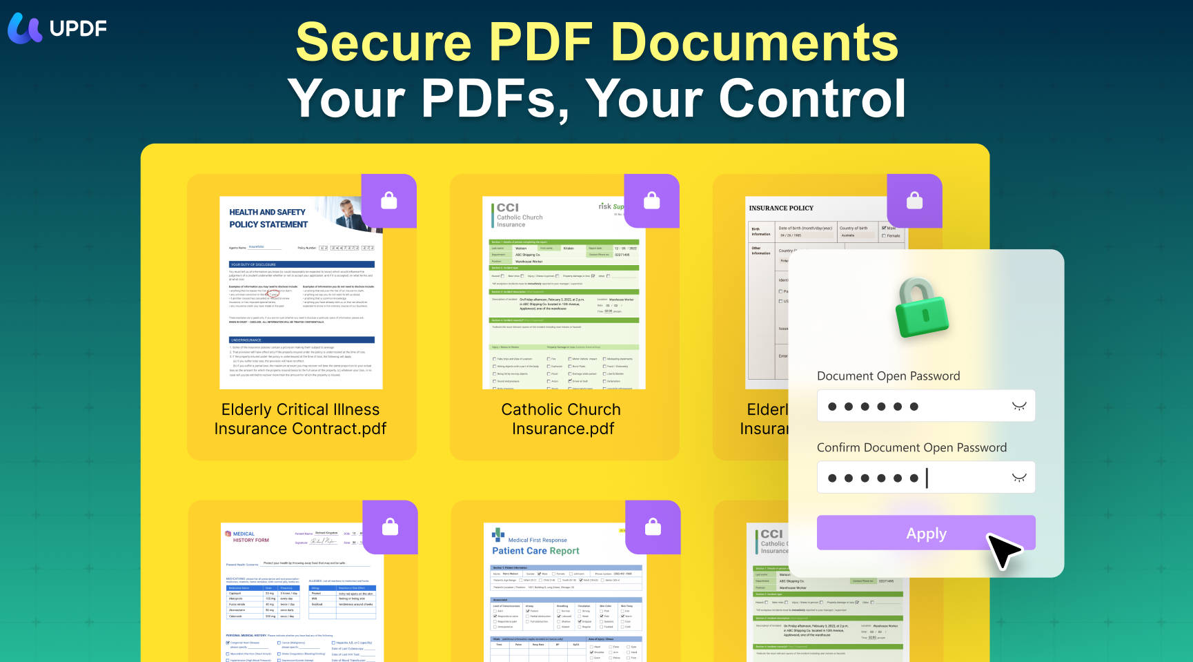 offline pdf protector updf