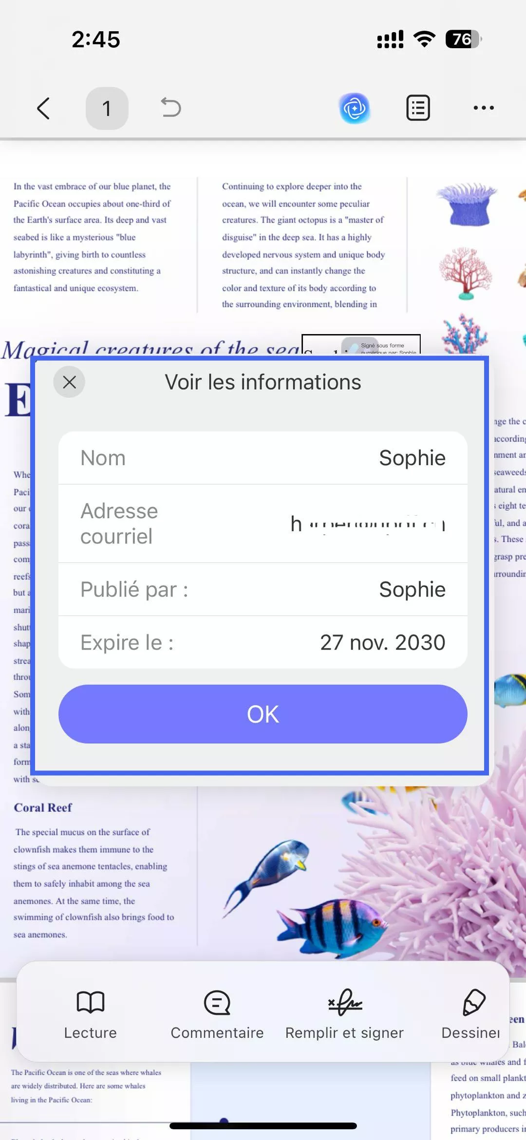 Personnaliser l'apparence