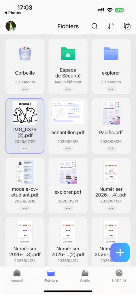 convertir heic en pdf sur ios