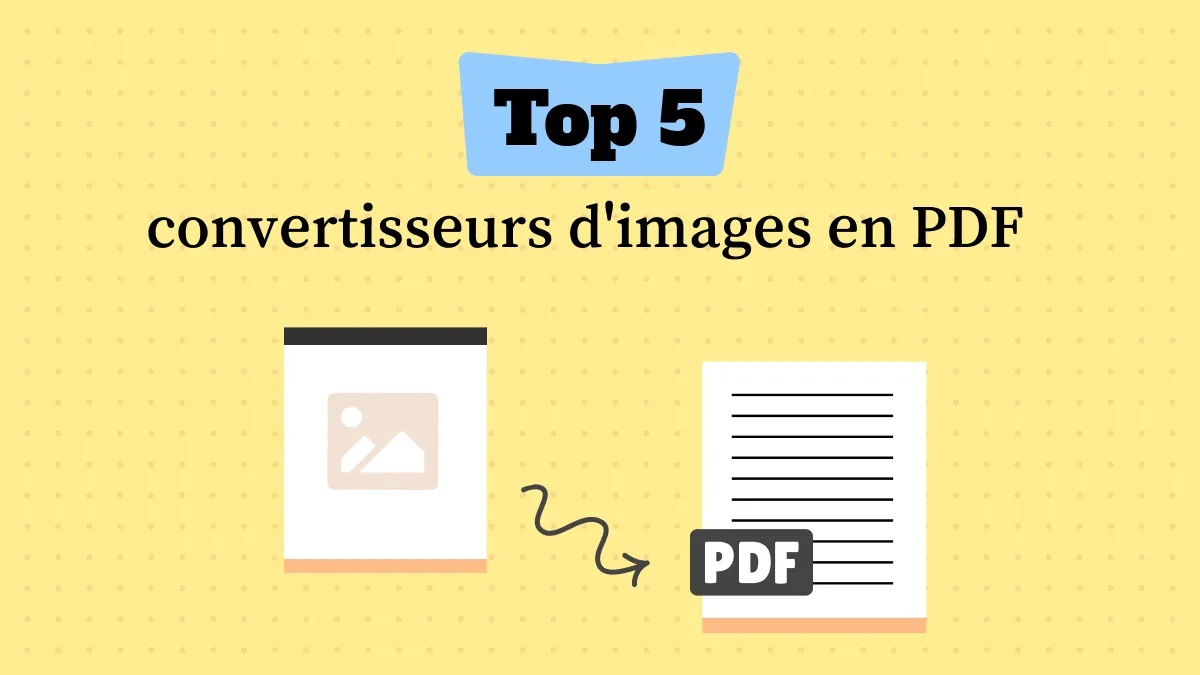 TOP 5 logiciels gratuits de convertir des images en PDF sur iOS