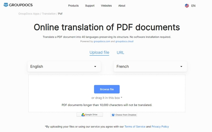 Tradurre PDF scannerizzato