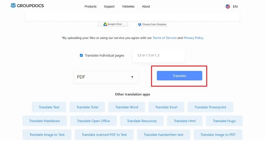 Tradurre PDF scannerizzato