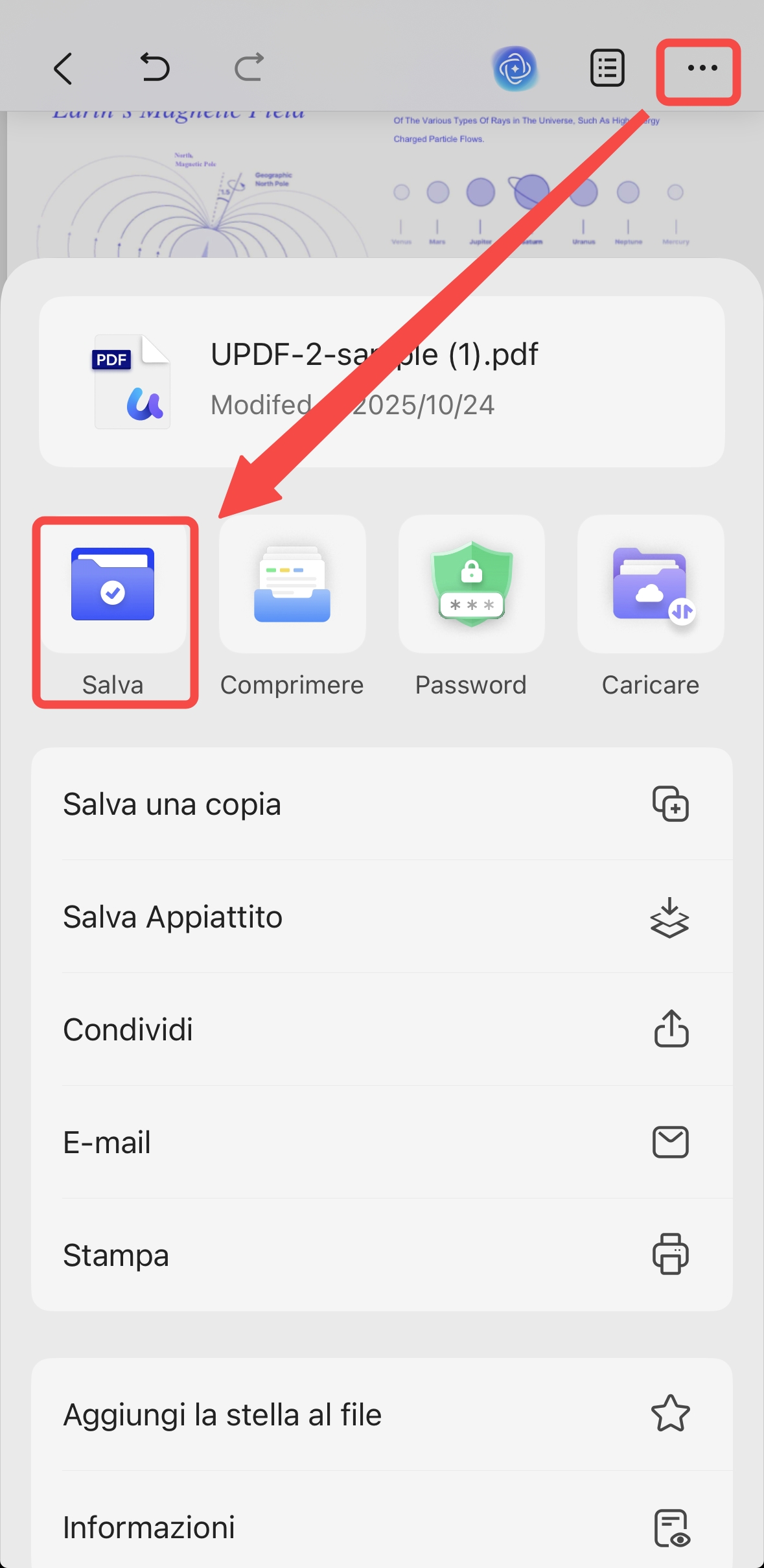 apply and save changes ios 