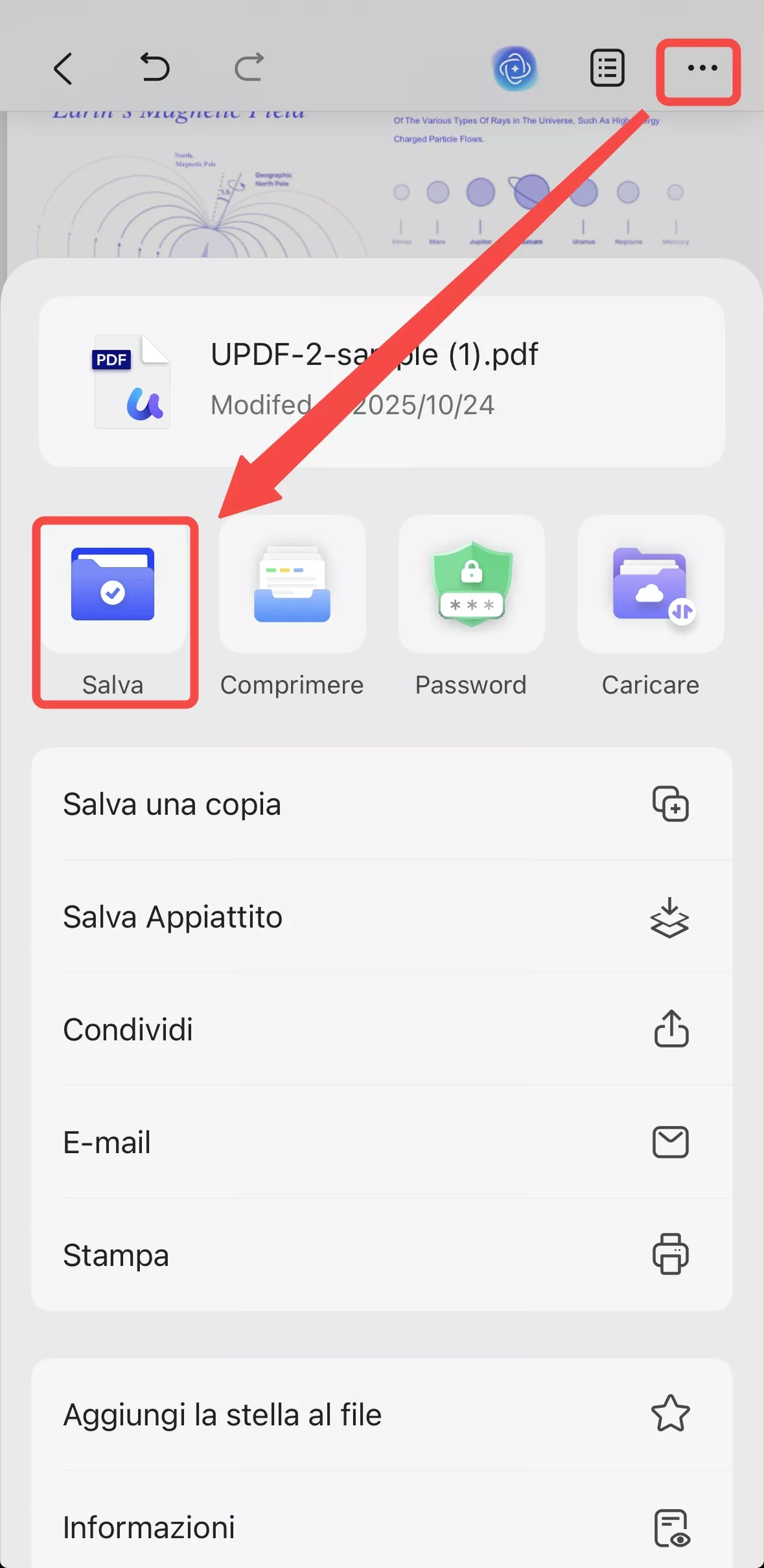 apply and save changes ios