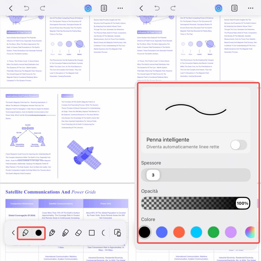 default color effect ios 