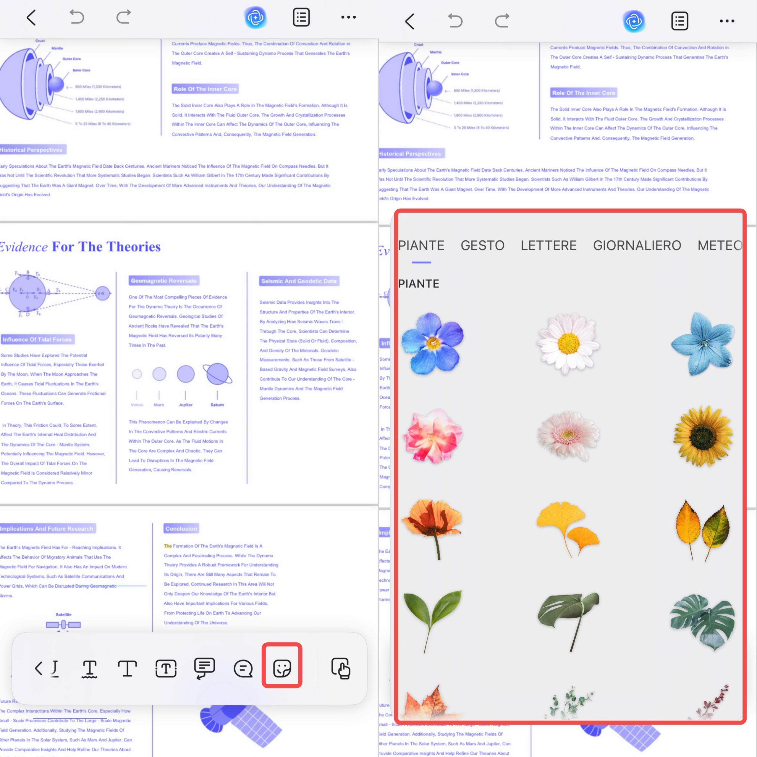 access to sticker mode ios 
