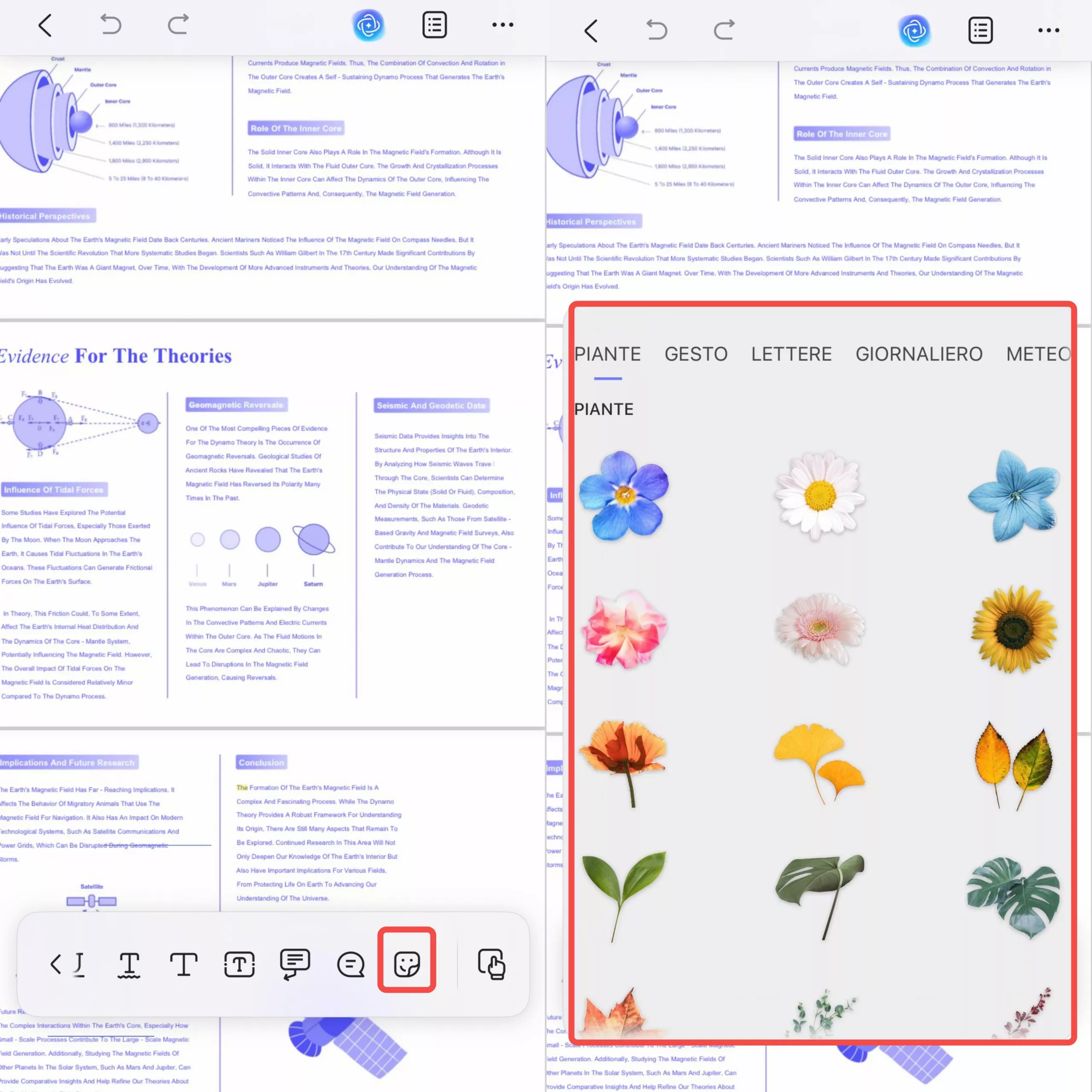 access to sticker mode ios