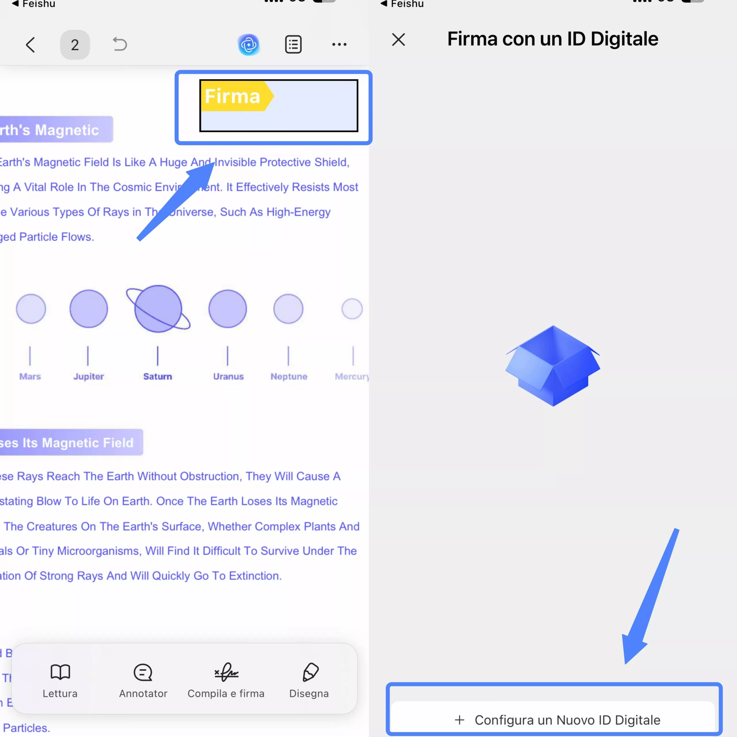 aggiungere la firma digitale al PDF