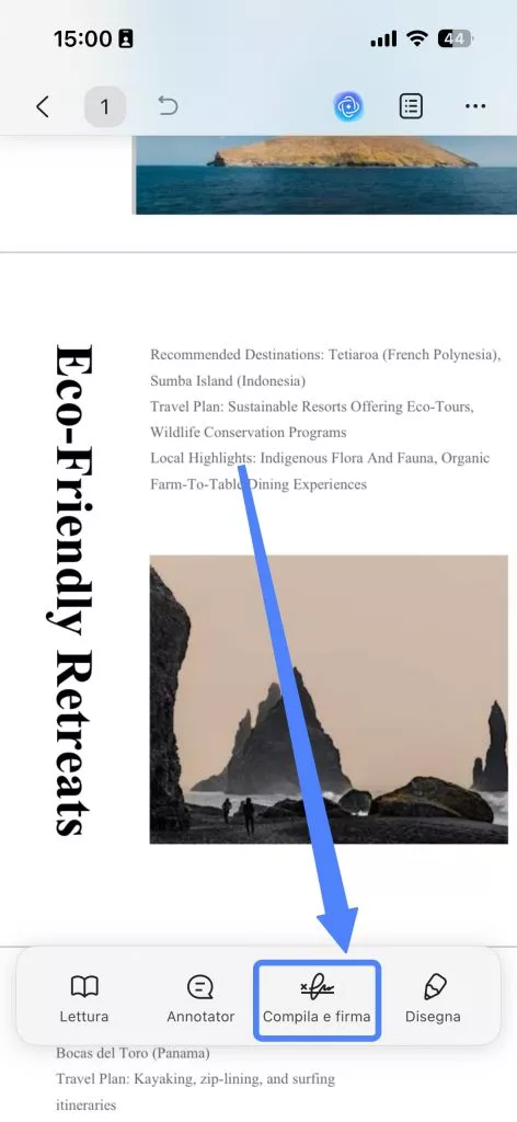 access to fill and sign ios