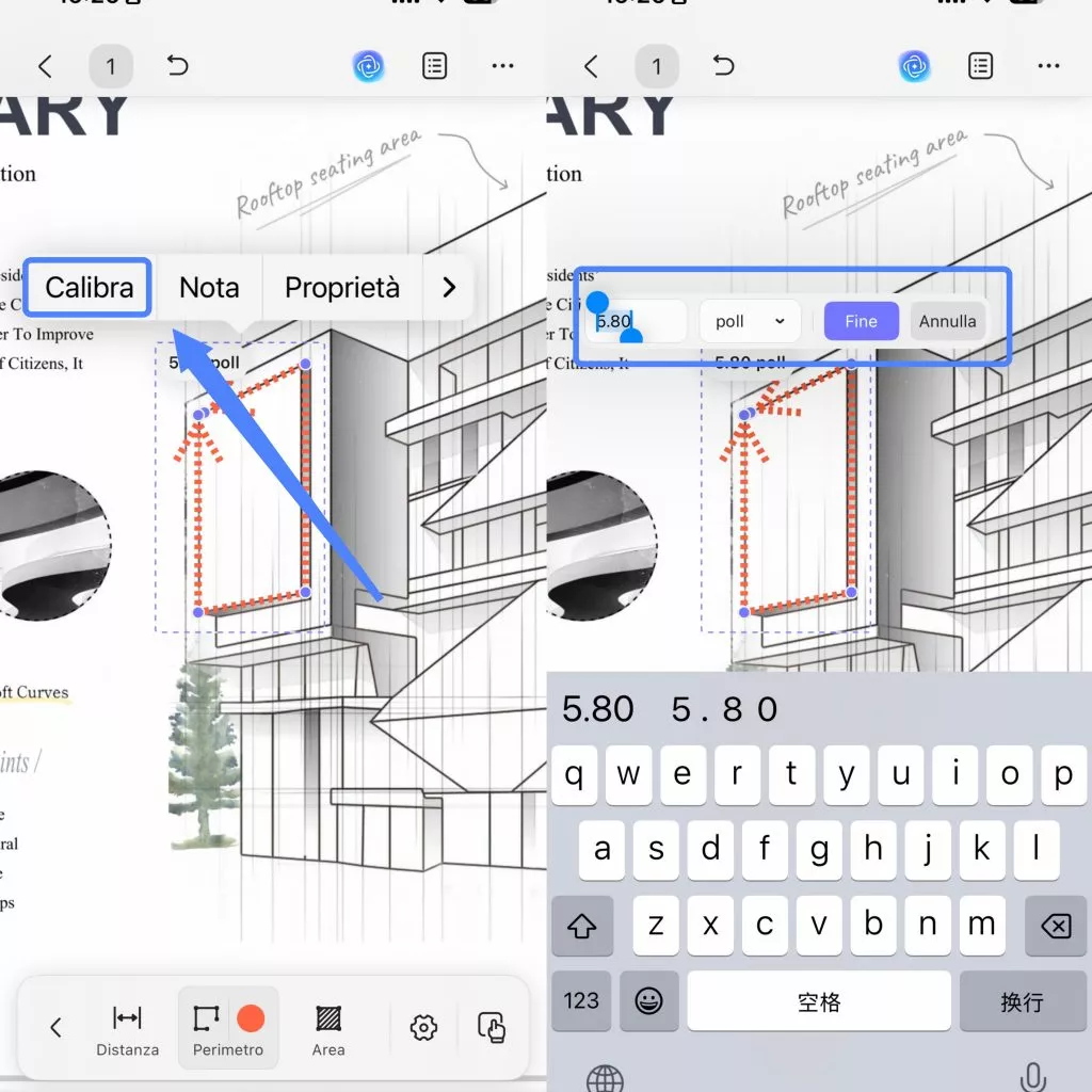 measure calibrate ios 