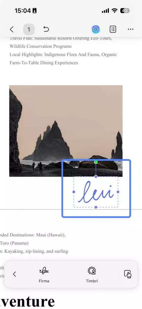 apply scan signature ios