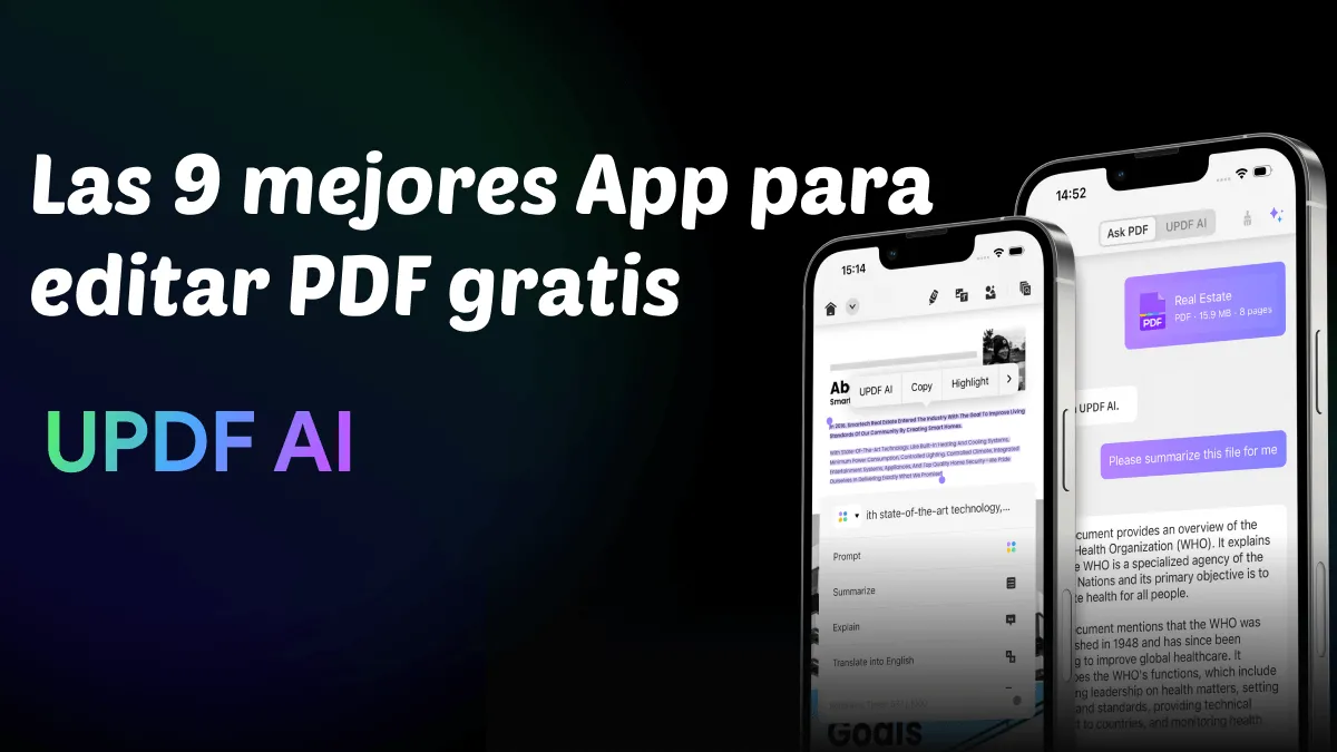 Las 9 mejores App para editar PDF gratis