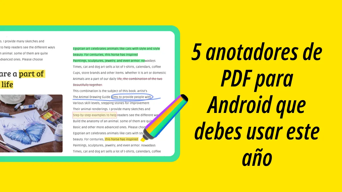 5 anotadores de PDF para Android que debes usar este año