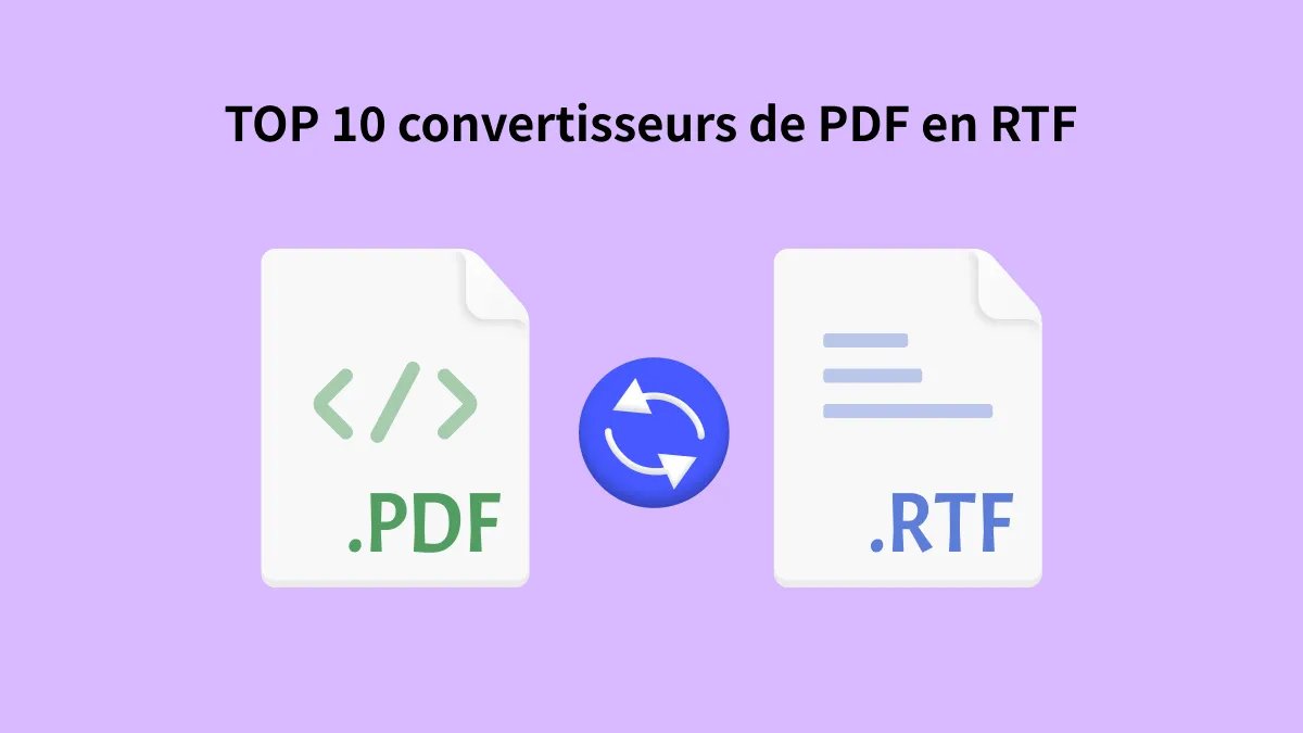 Les 10 meilleurs outils de conversion de PDF en RTF en ligne et hors ligne en 2023
