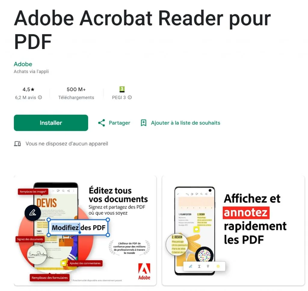 adobe acrobat reader