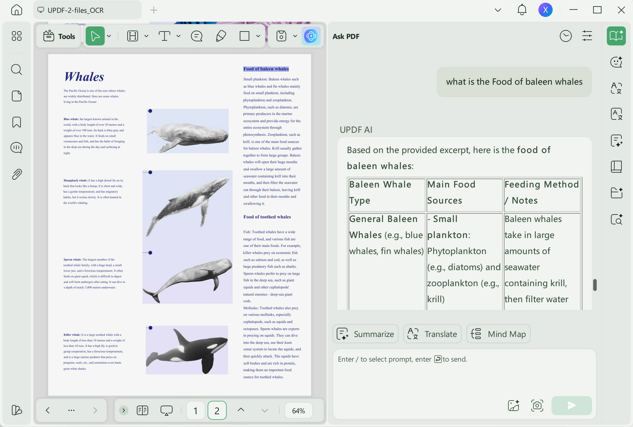 chatdoc talk anything outside the pdf