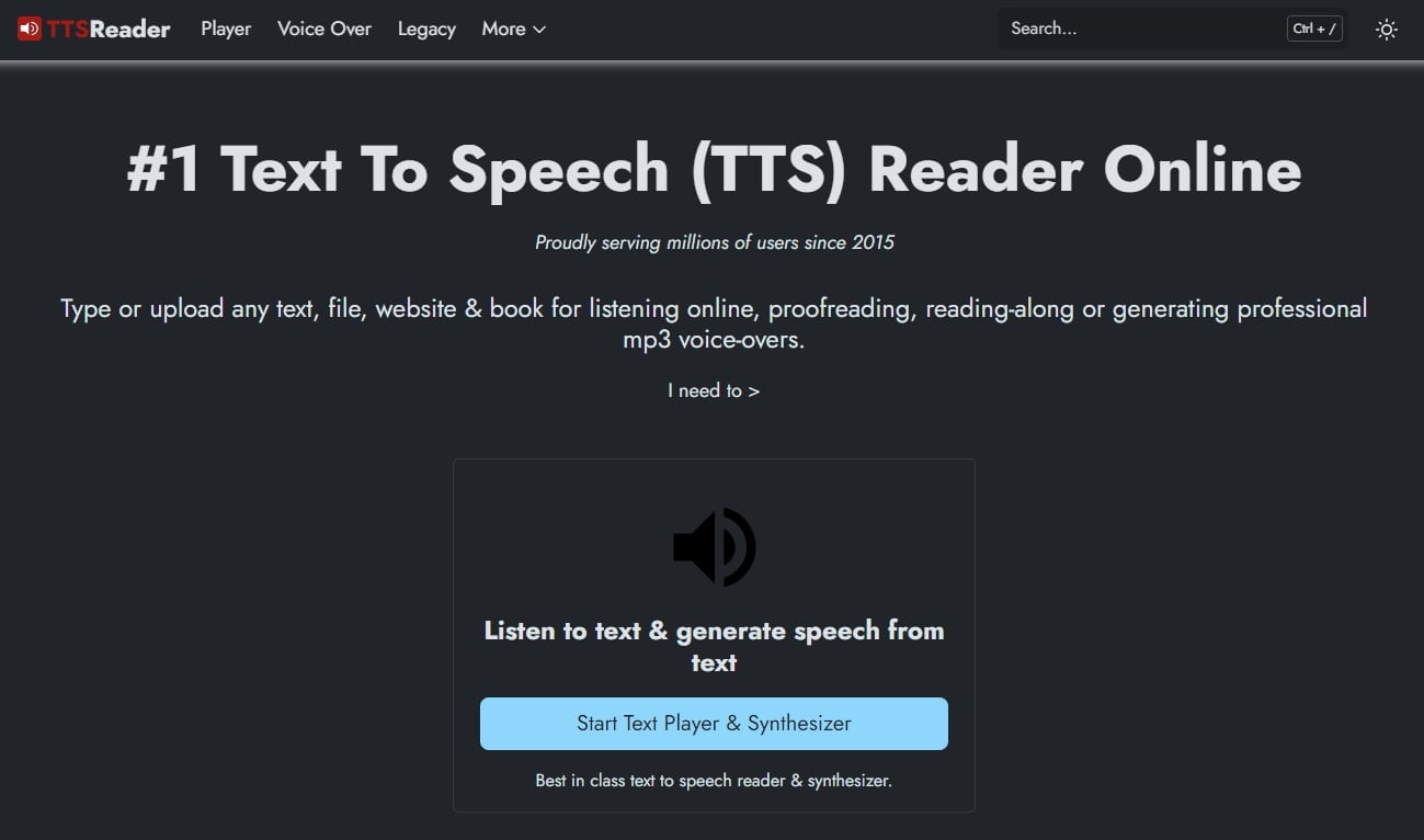 online pdf text to speech reader