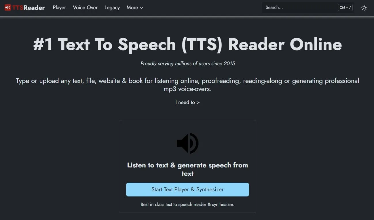 lector de texto a voz ttsreader