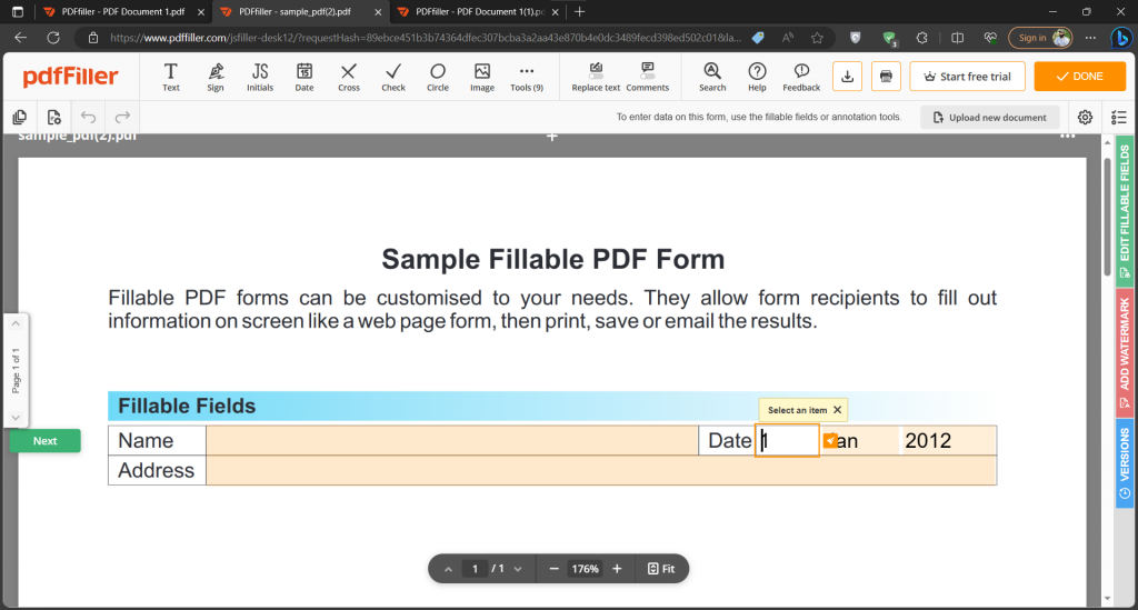 how to change the created date of a pdf file mac