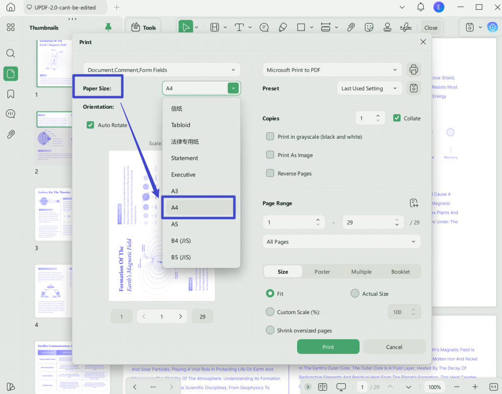 Print Resolution Pdf How to Resize PDF to A4: Easy Steps and Methods | UPDF