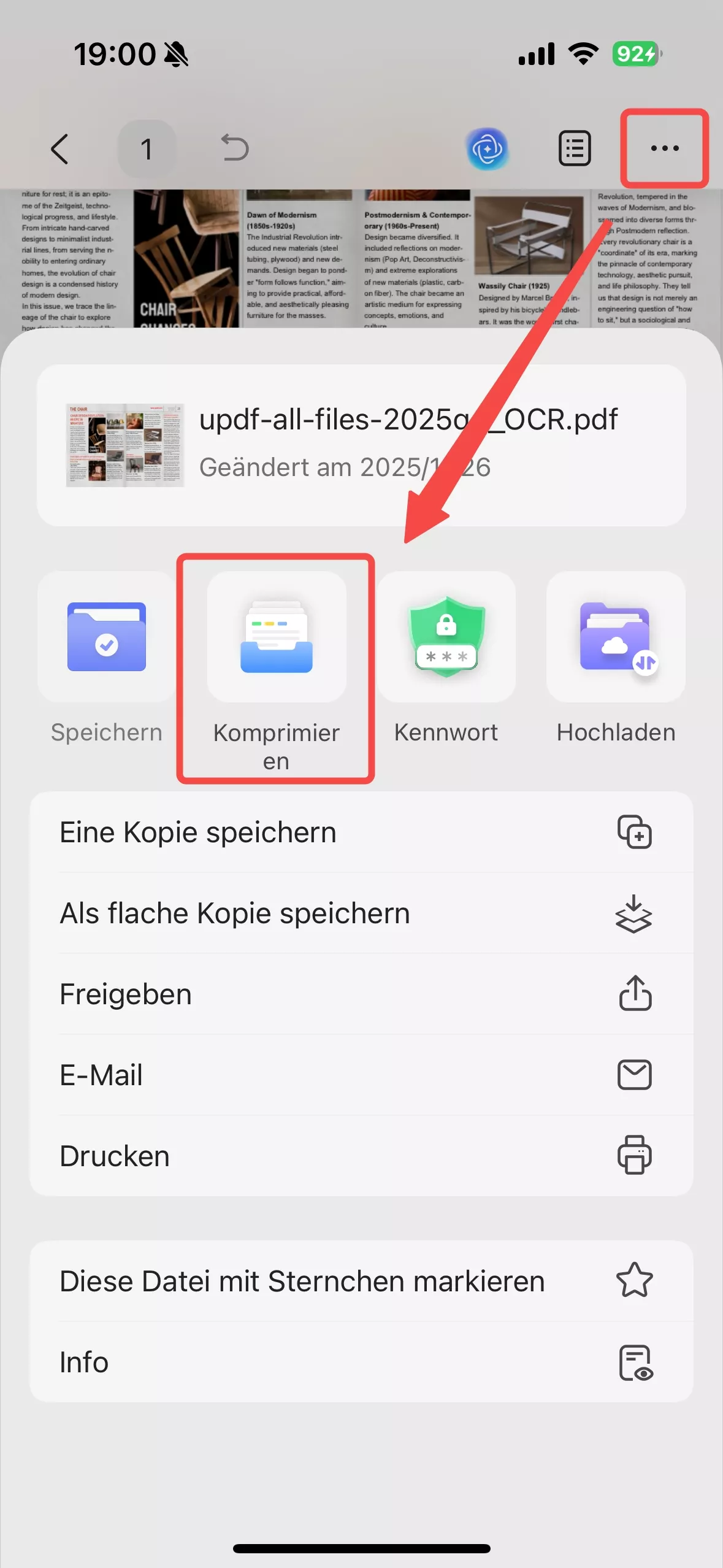 Dateigröße reduzieren