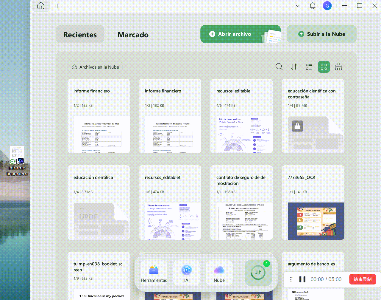 convertir el PDF escaneado a Word para usar otro traductor