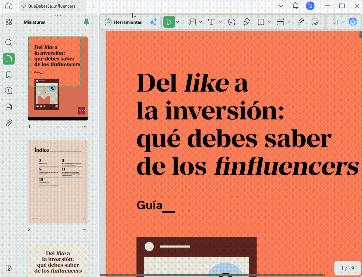 Convertir un PDF en un Documento de Google con UPDF