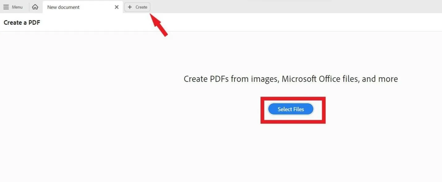 convert psd to pdf with adobe acrobat select files