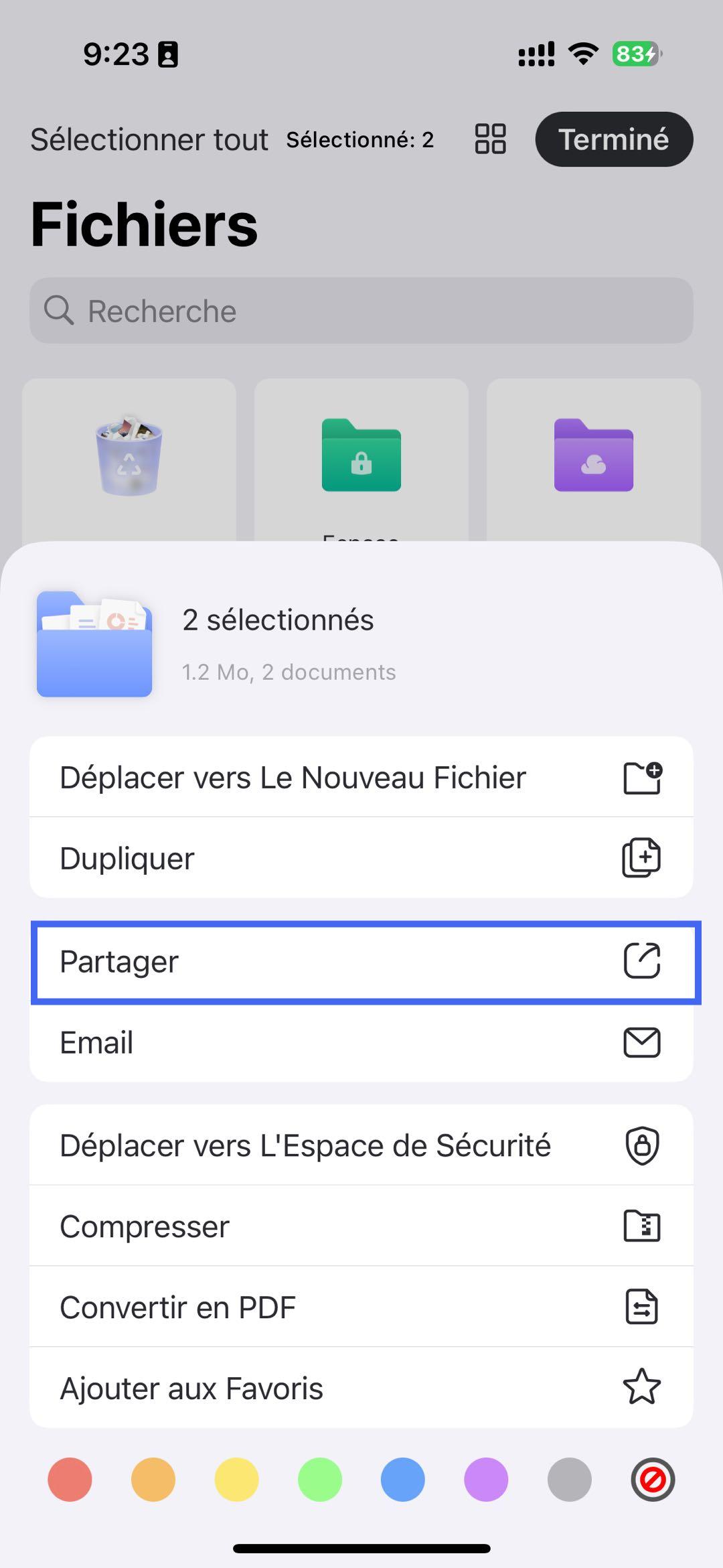 Comment transformer une photo en PDF sur iPhone