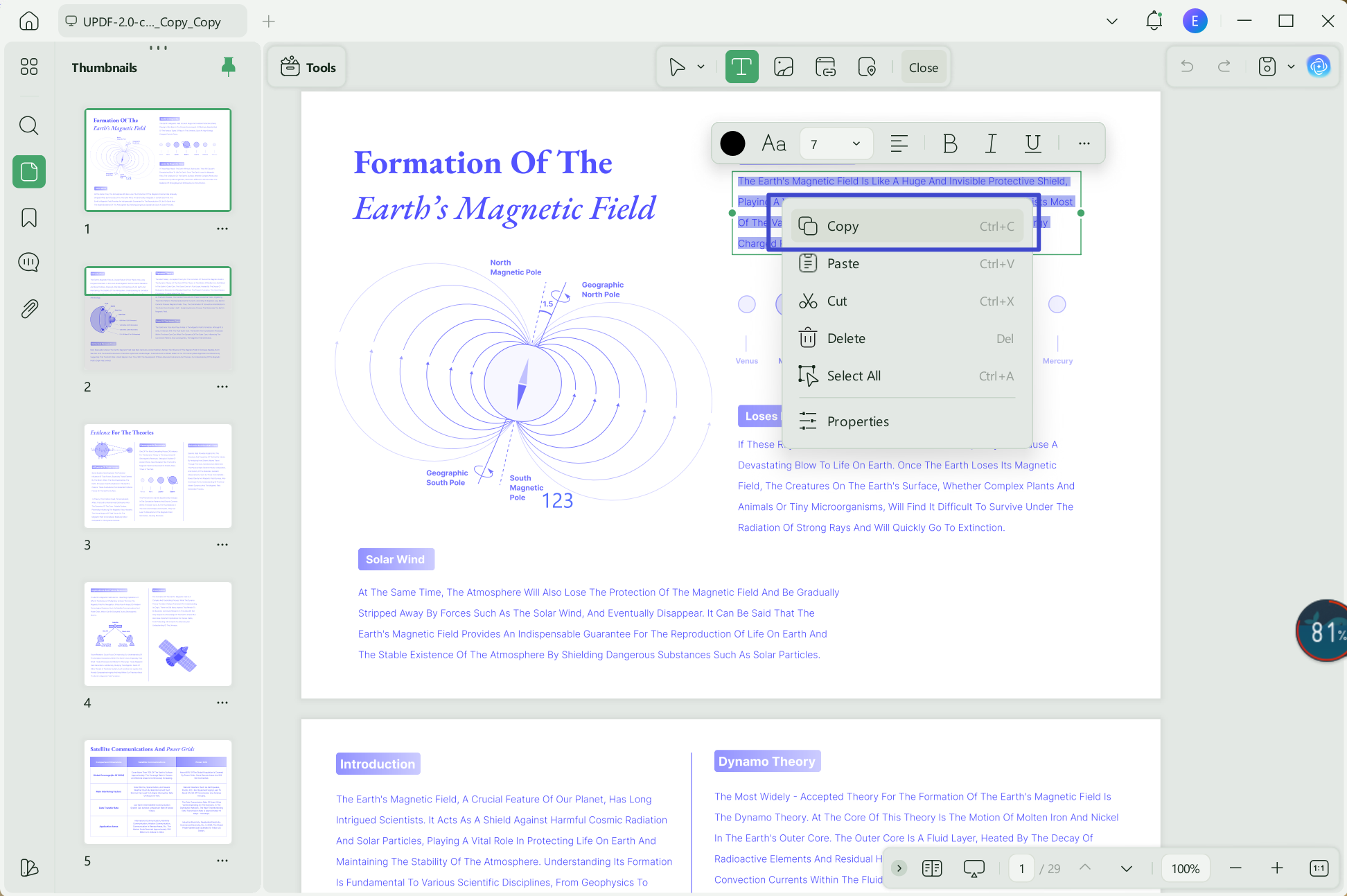 how to copy text from secured pdf copy content
