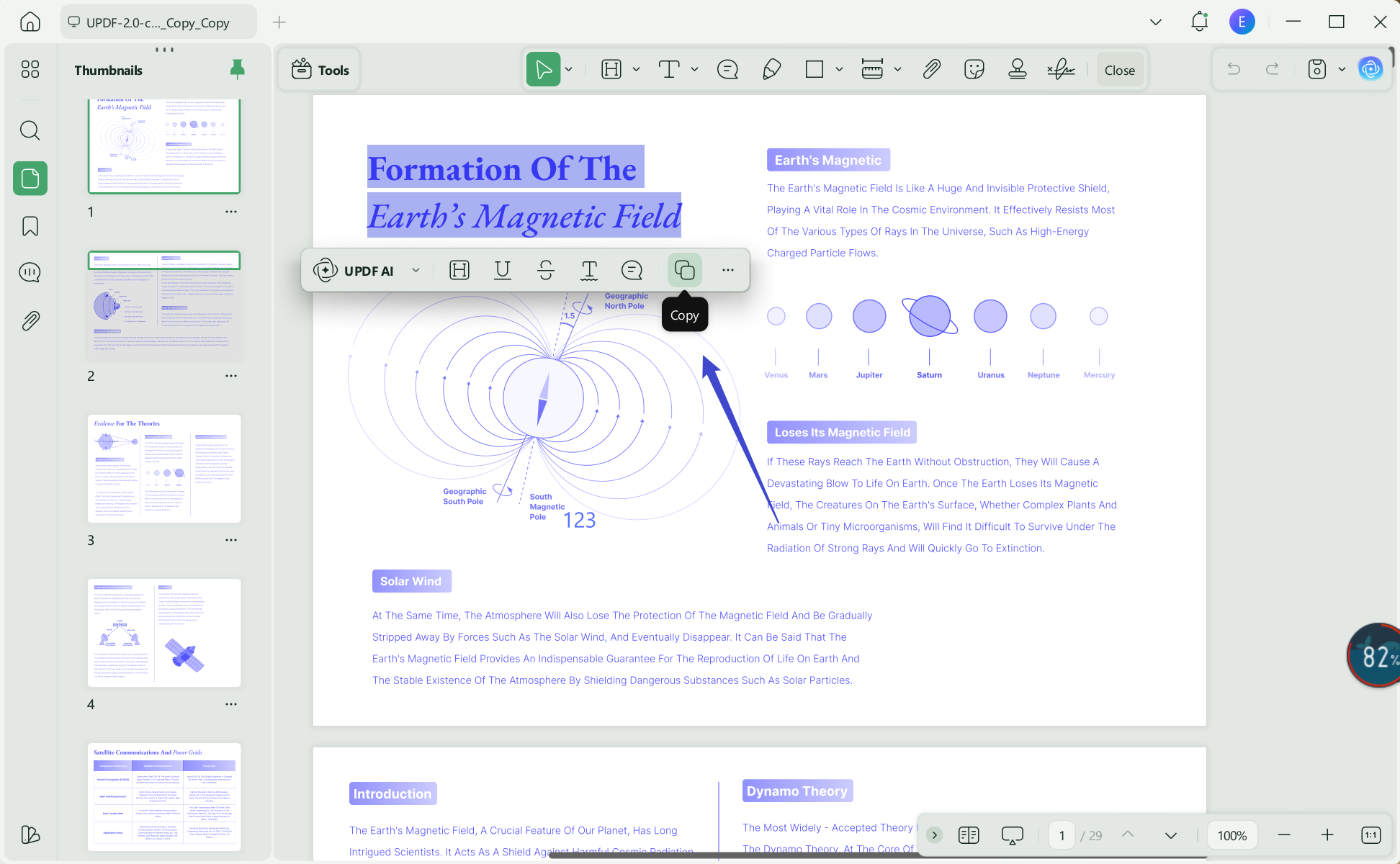 extract highlighted text from pdf