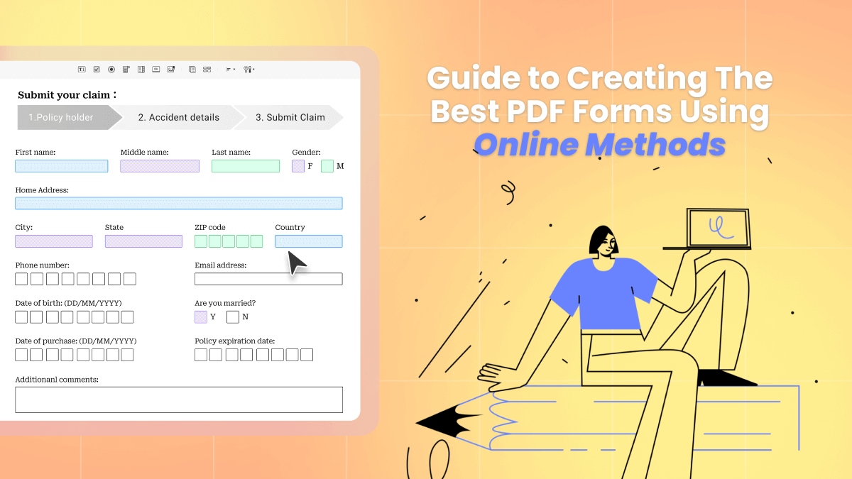 How to Create PDF Forms Using Online Means UPDF