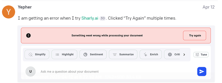 recensioni dei clienti su Sharly ai