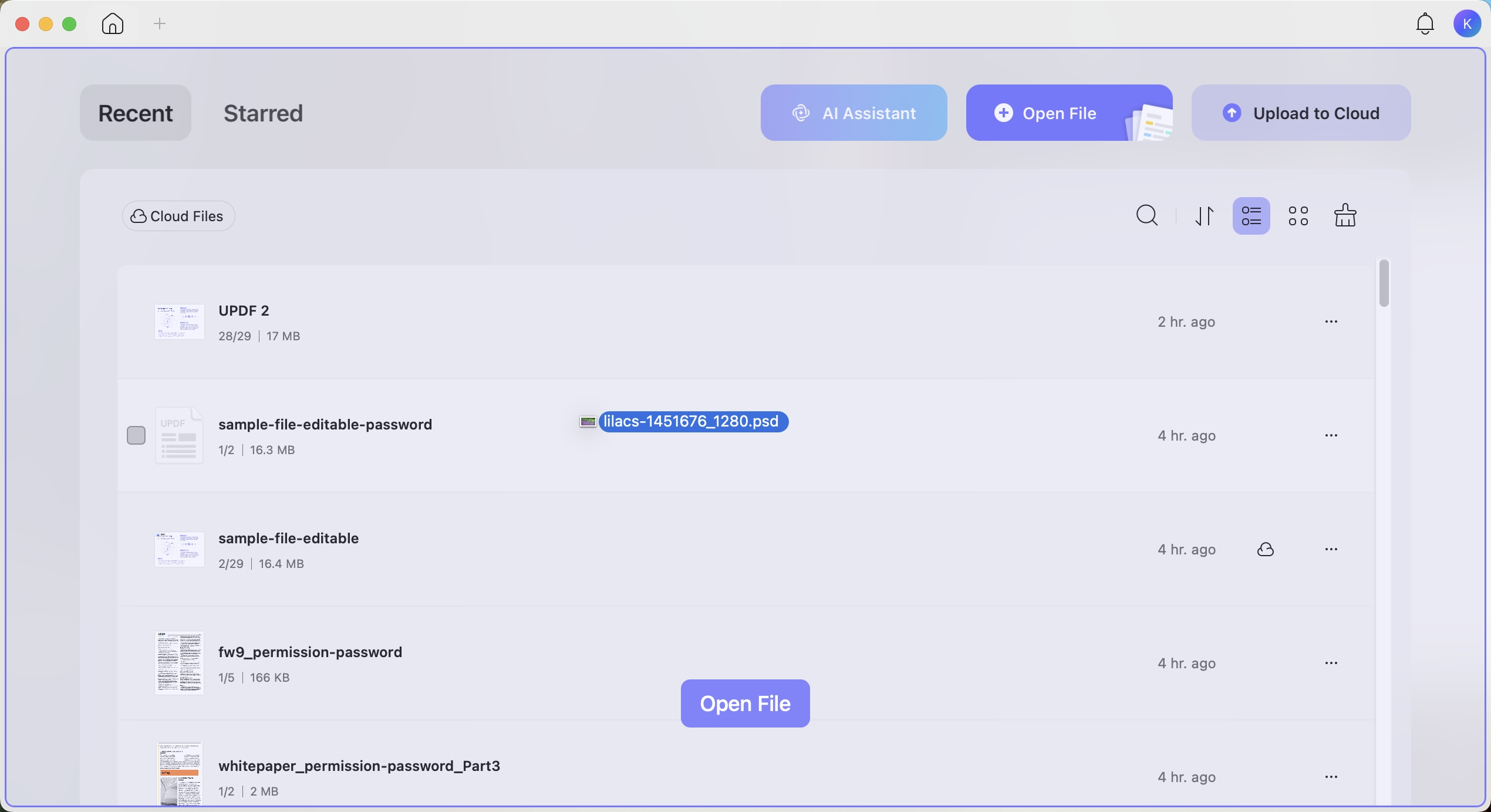 drag and drop psd