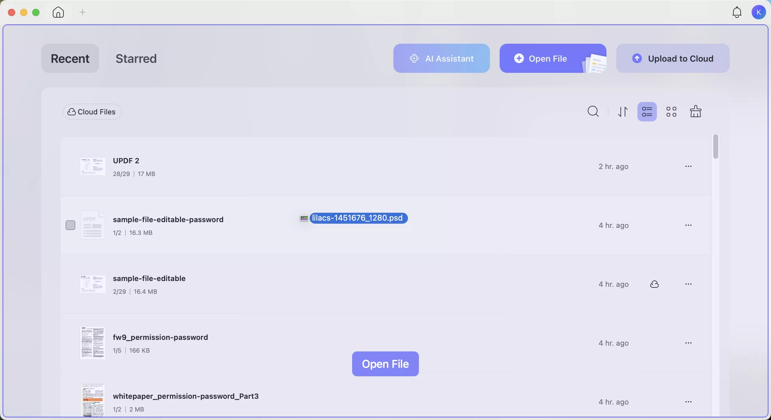 drag and drop psd
