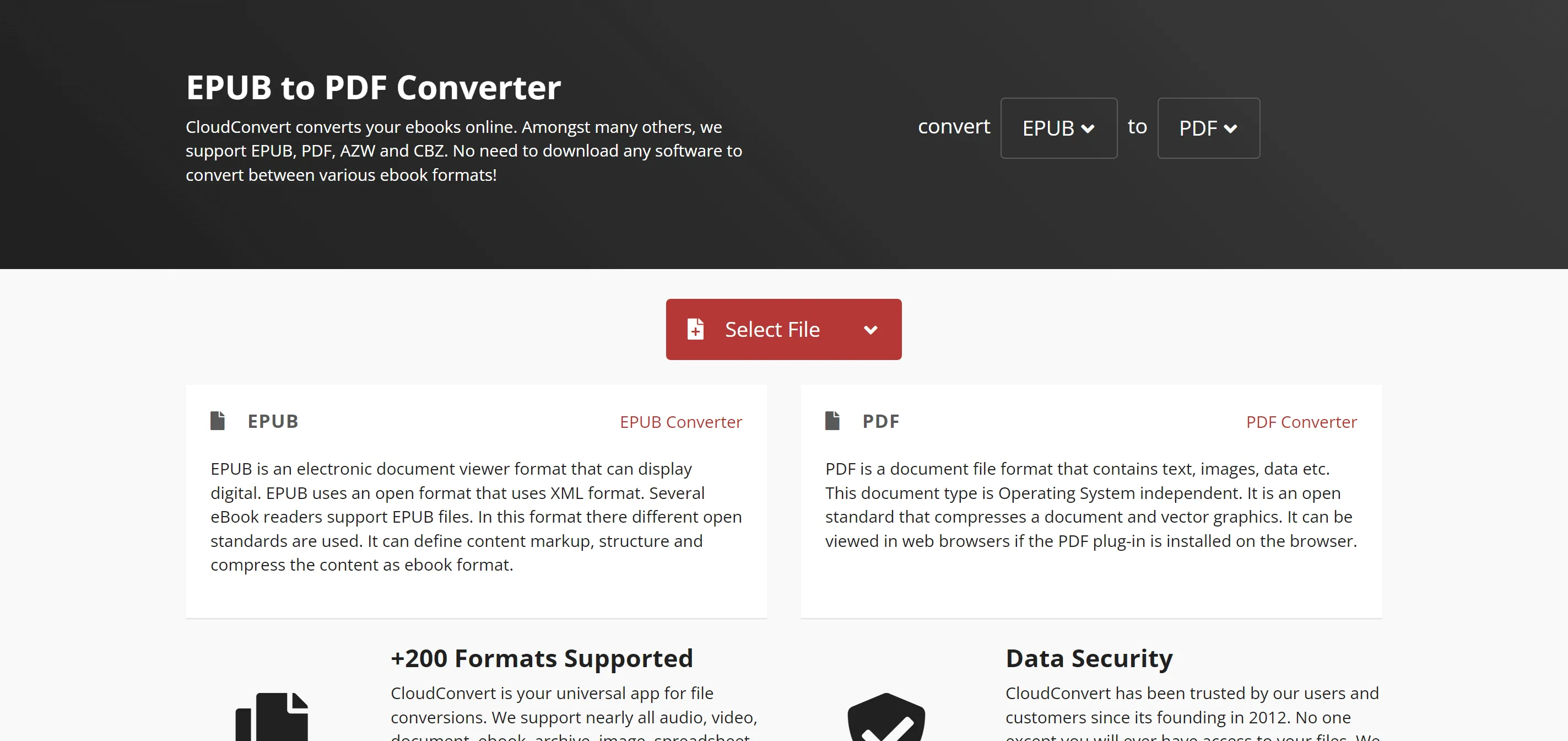 convertire ePub in pdf