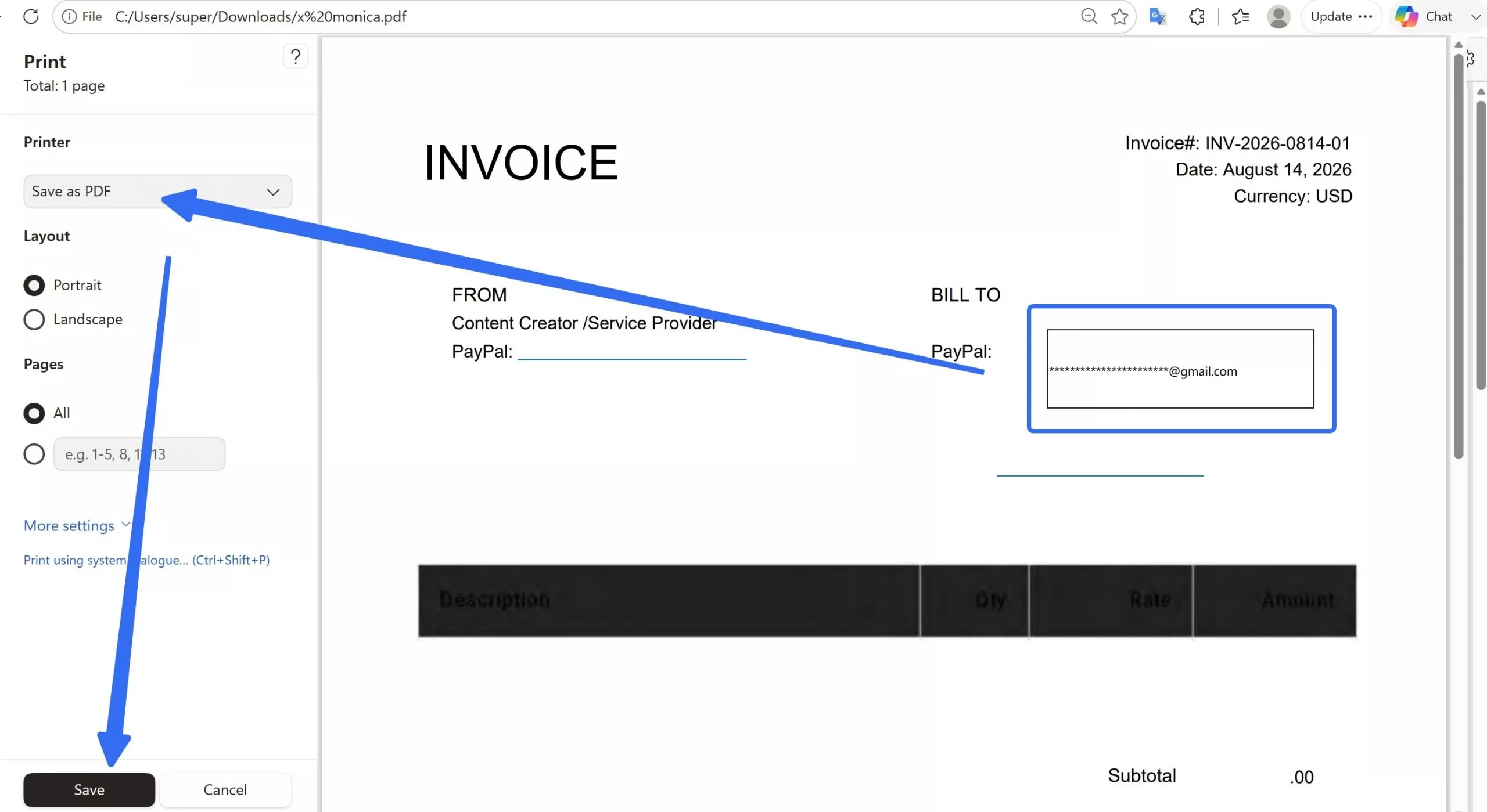 fill pdf form online free on edge