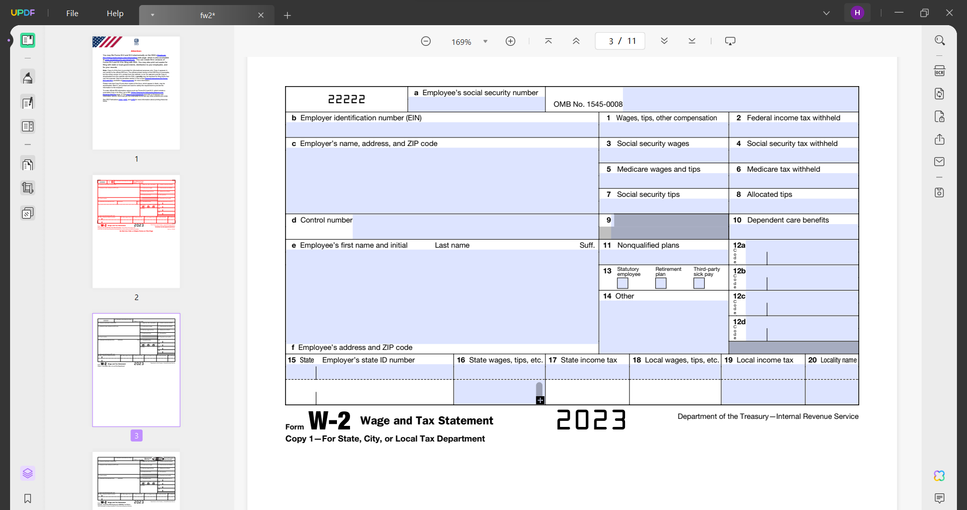 W2 vs W4 Tax Forms Differences and How to Fill Them UPDF