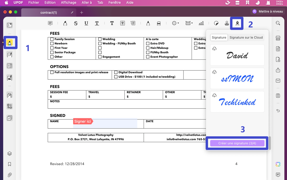signer électroniquement pdf