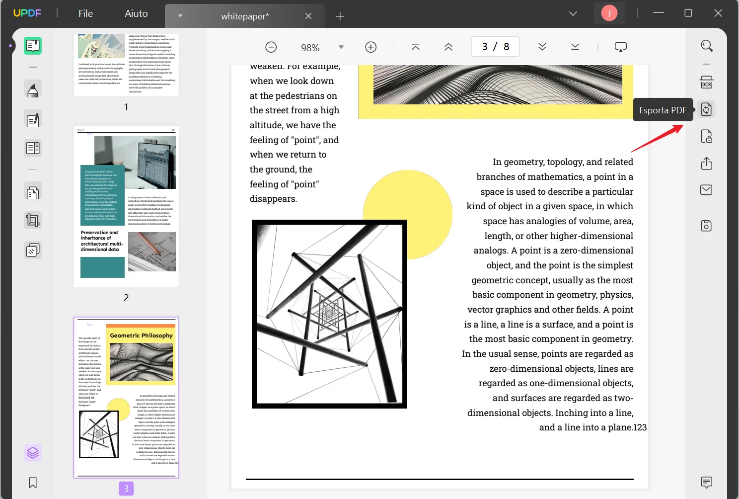 Convertire PDF in XML offline tramite UPDF