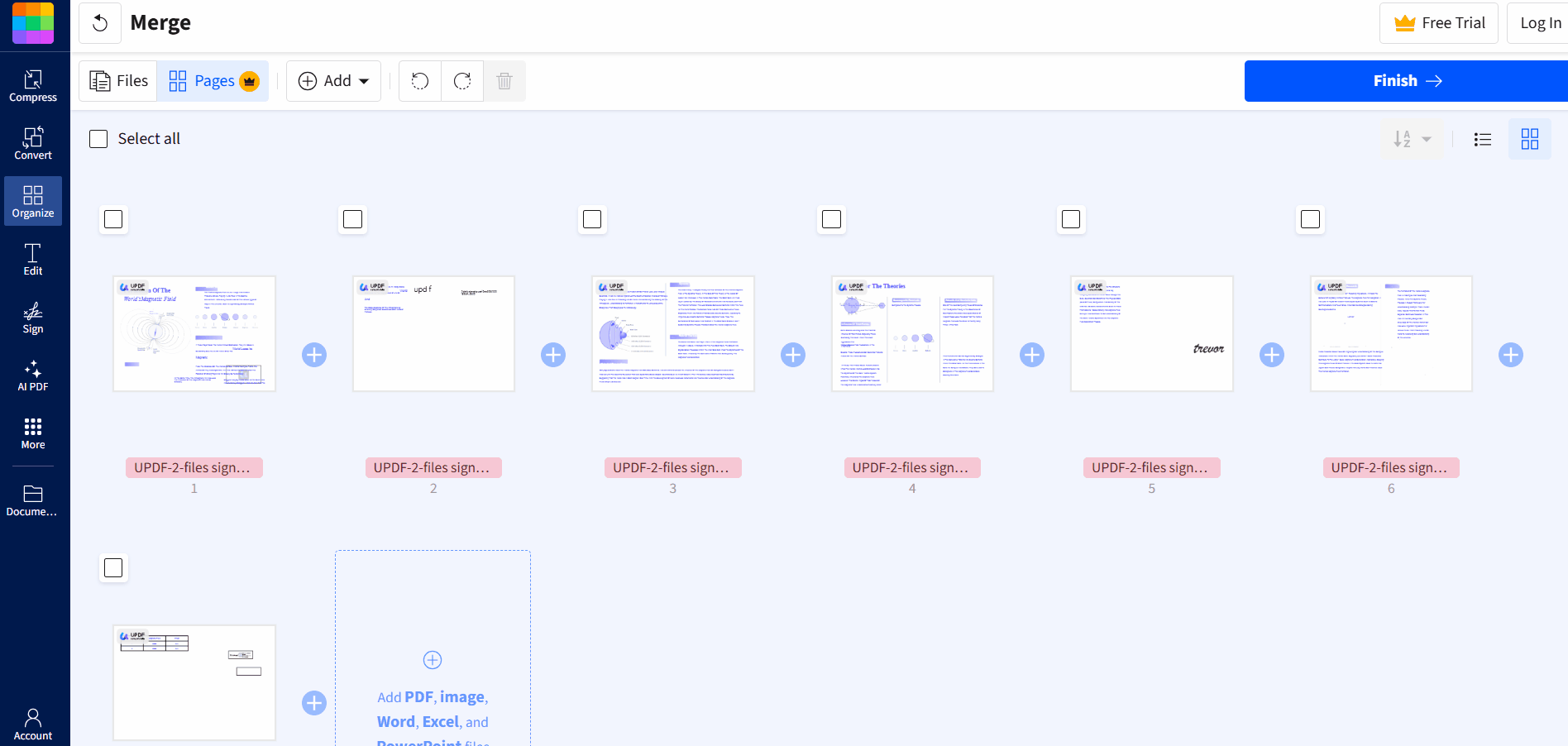 using online pdf duplicate pdf tool