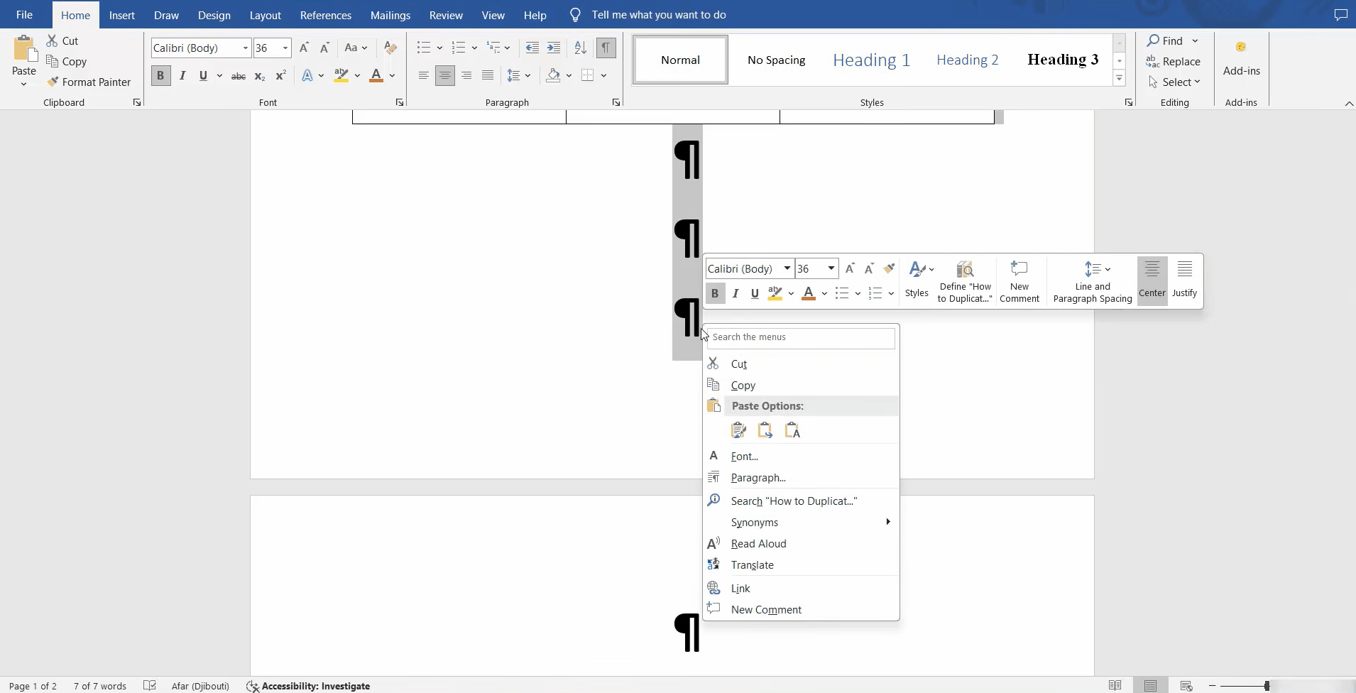 ms word duplicate pdf content