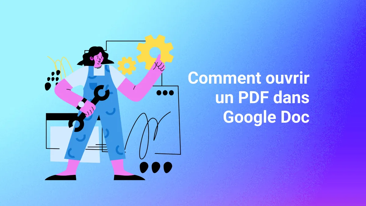 Un guide simple pour ouvrir un fichier PDF dans Google Docs