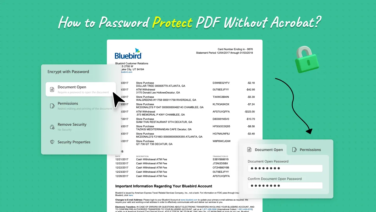 How to Password Protect PDF Without Acrobat? (The Best Method)