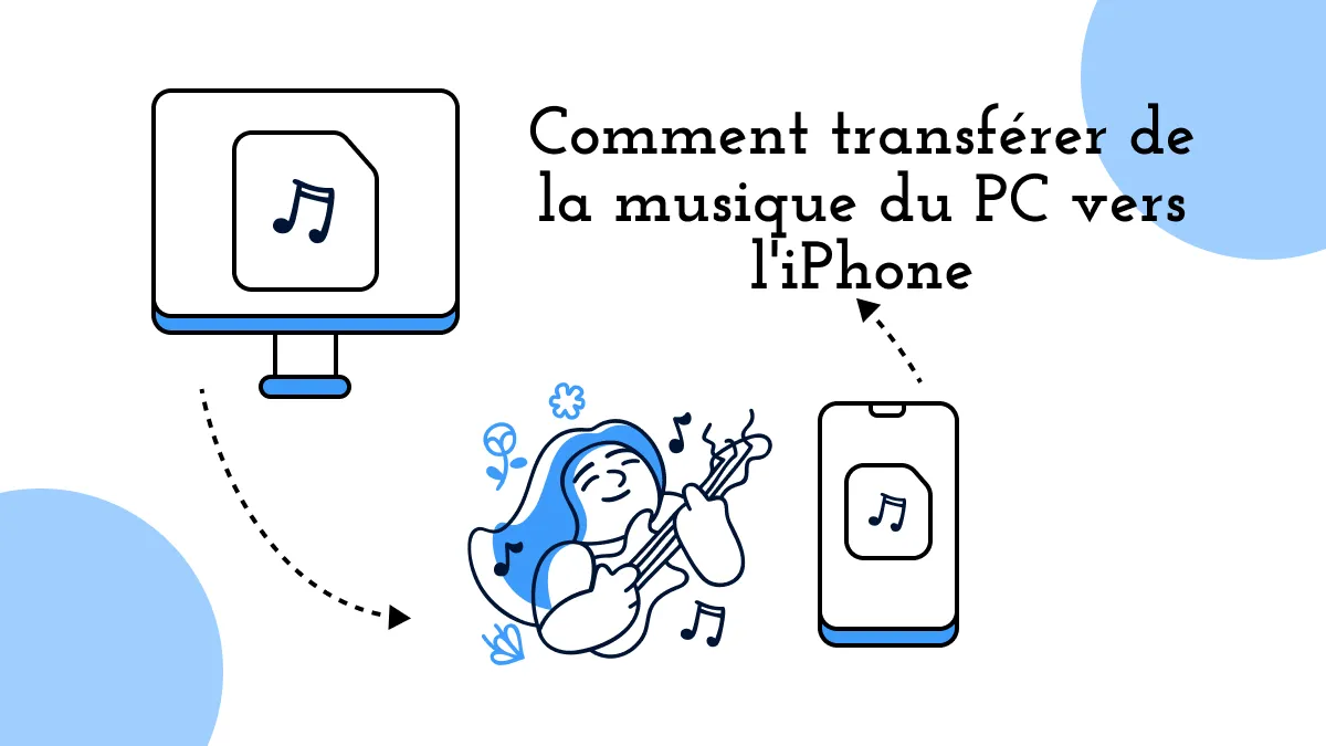 Comment transférer de la musique d'un PC vers un iPhone (compatible avec iOS 17)