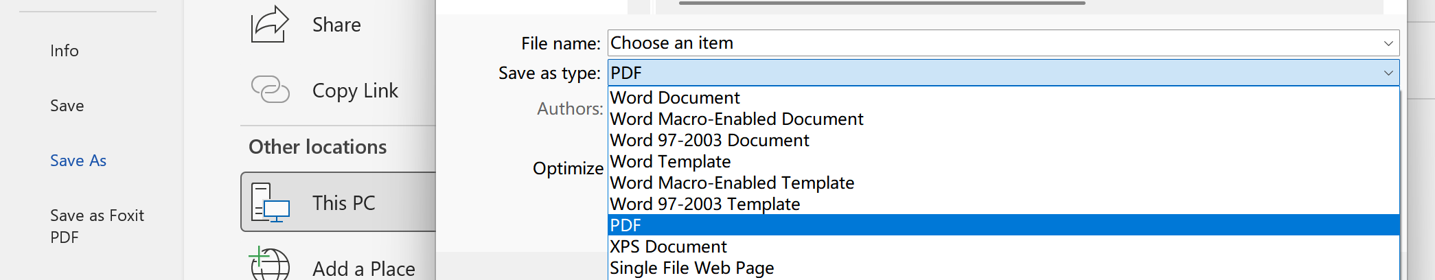 save word as pdf