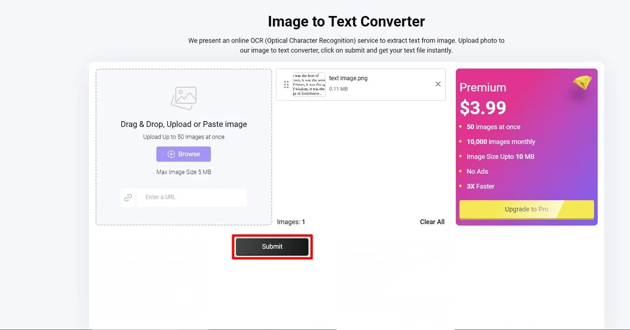 Image to Text Converter Online