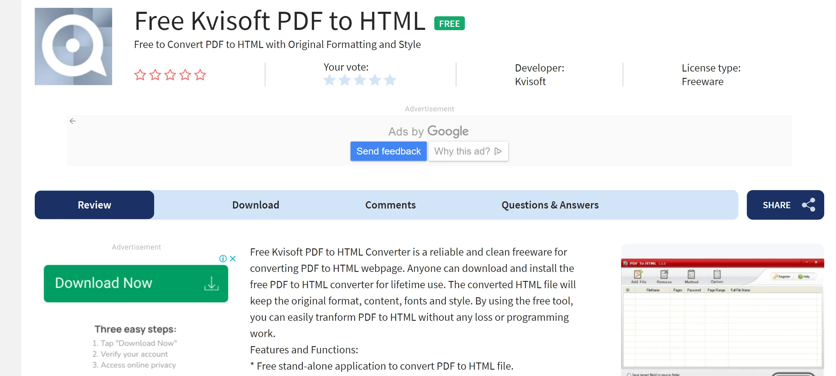 conversor de PDF para HTML