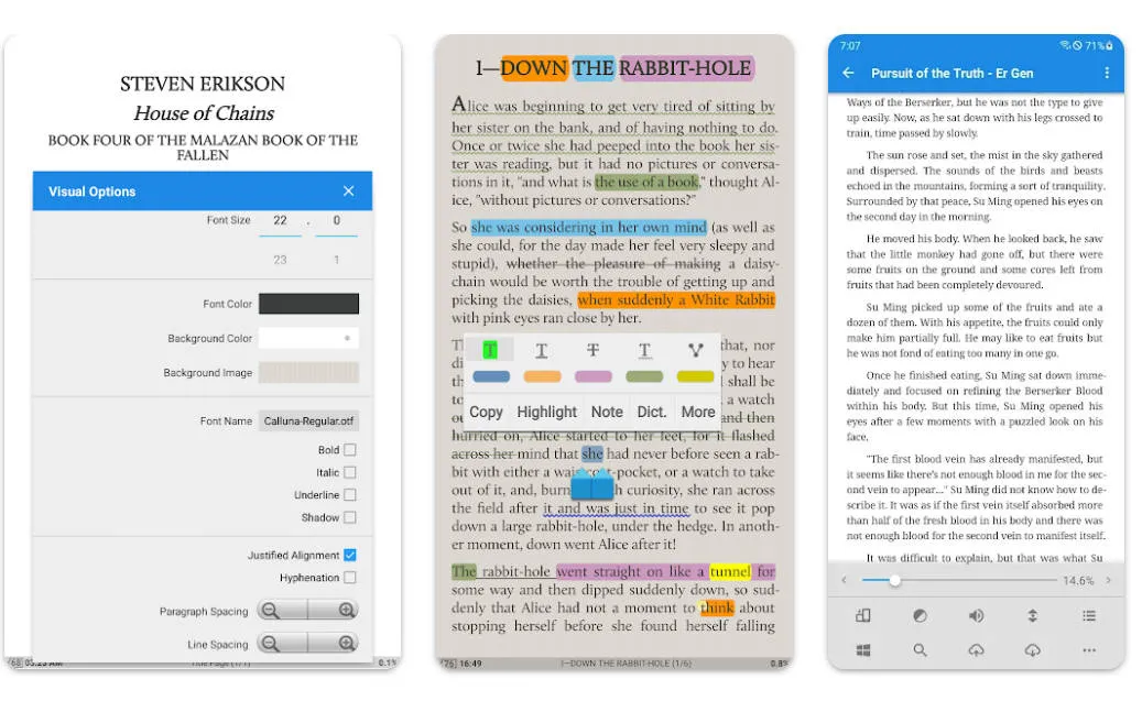 leitor de epub android