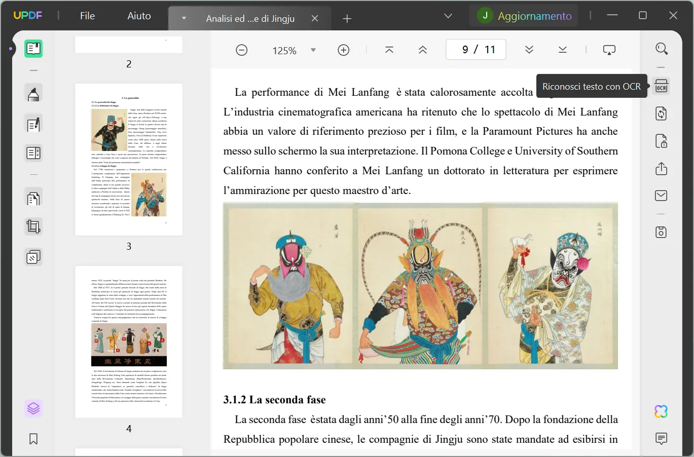 eseguire l'OCR dei PDF con UPDF
